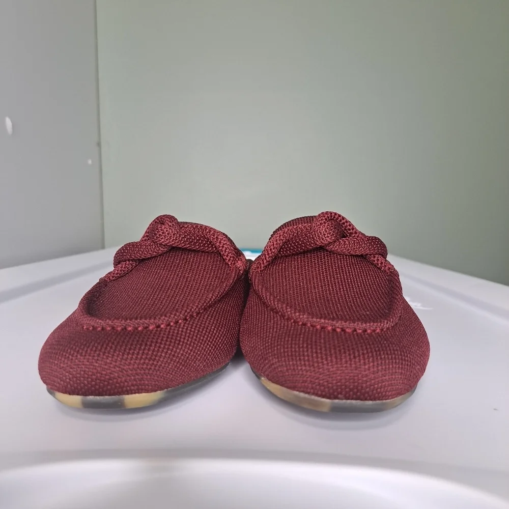 Rothy's The Loafer Mule Auburn Syrah 5 NWOT - Picture 9 of 14
